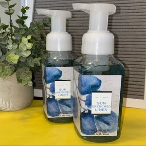 🍀5/$45🍀 BBW Sun Drenched Linen Foaming Hand Soap (2)